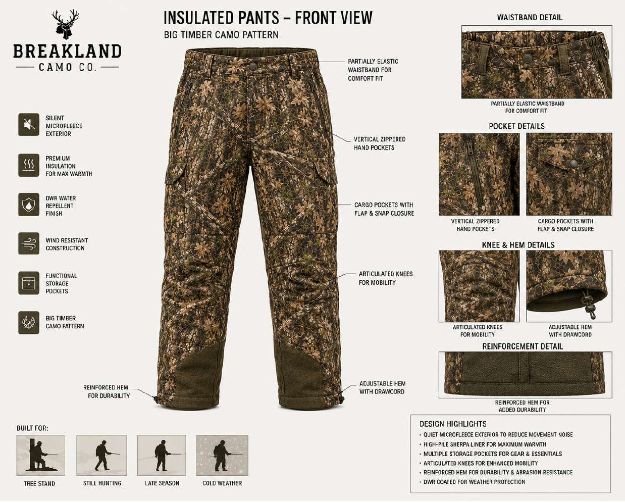 Big Timber Insulated Jacket & Pants Set PRE-ORDER