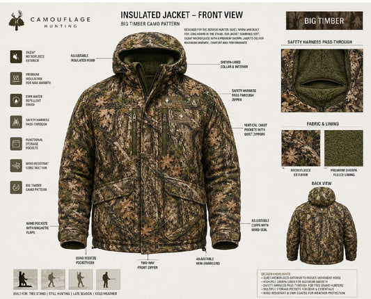 Big Timber Insulated Jacket & Pants Set PRE-ORDER
