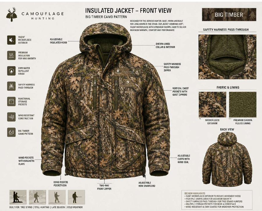 Big Timber Insulated Jacket & Pants Set PRE-ORDER
