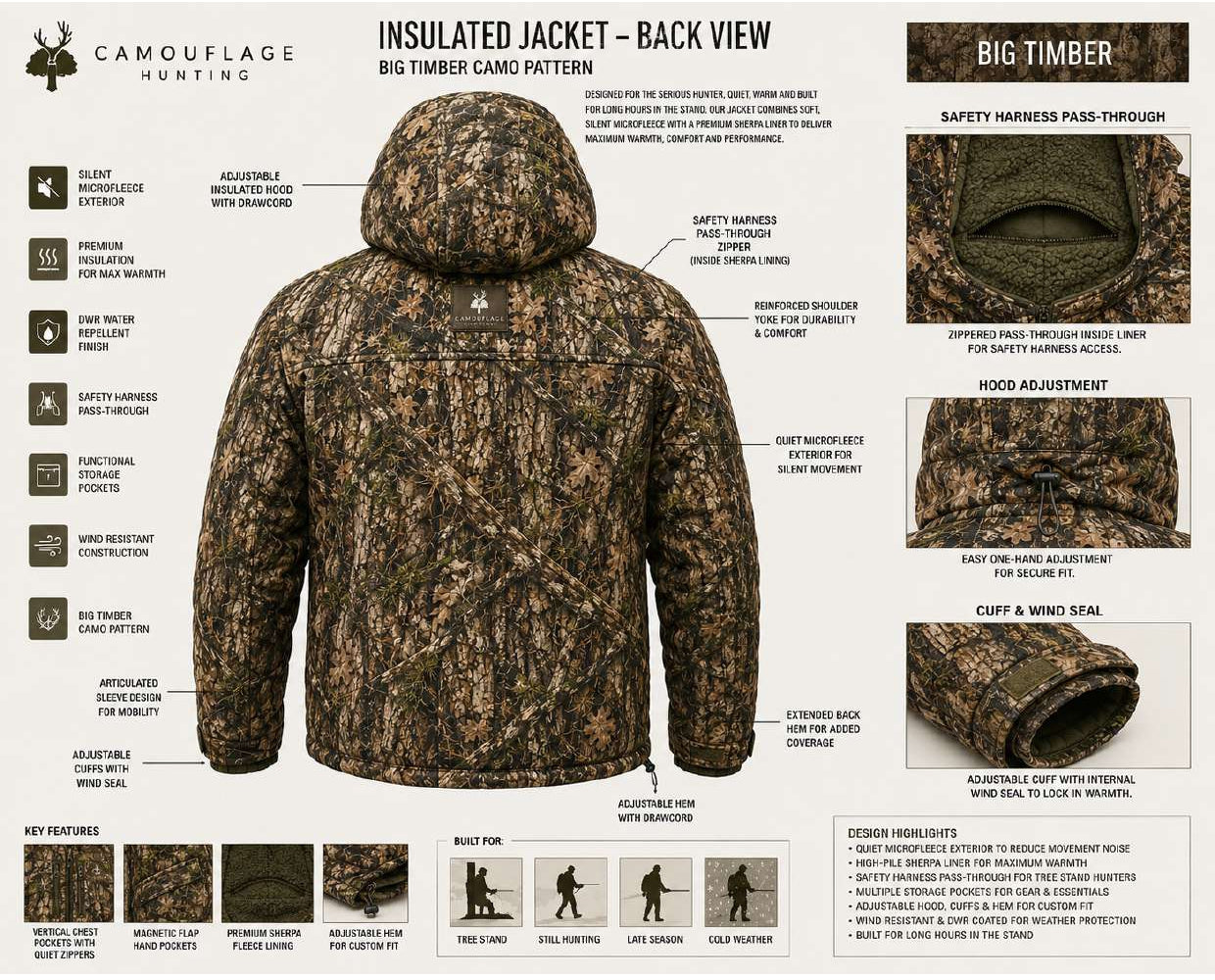 Big Timber Insulated Jacket & Pants Set PRE-ORDER