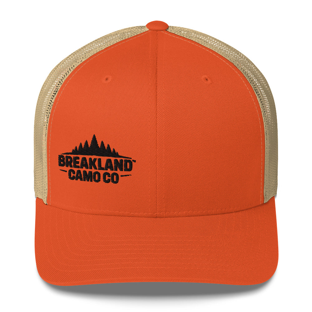 Hunter Orange Trucker Cap