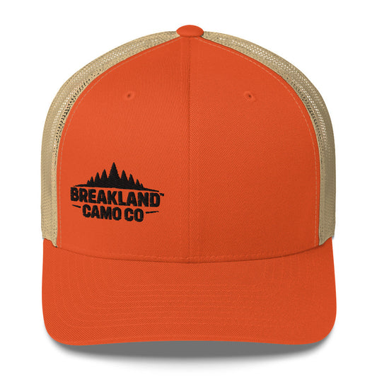 Hunter Orange Trucker Cap